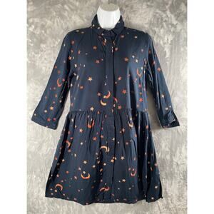 Sugarhill Brighton celestial Mystic Nights babydoll dress 4 whimsigoth witchy S